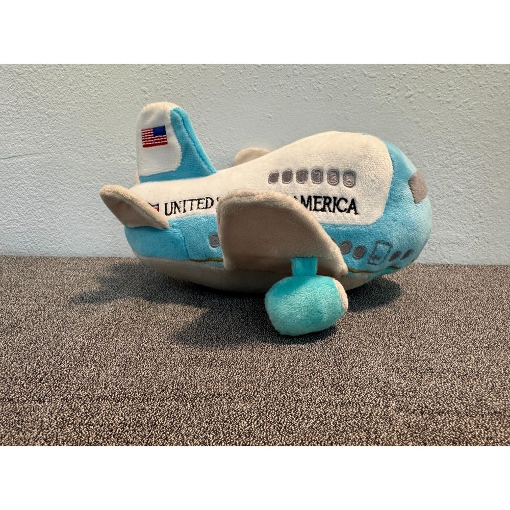 Daron Air Force One United States Of America VC-25 Airplane Stuffed Plush Toy 10